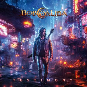 Bob Saliba - Testimony - Vinyl Splatter blue/White